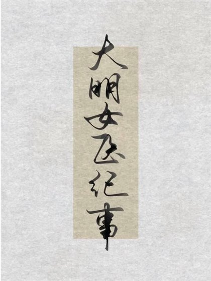《大明女醫紀事》